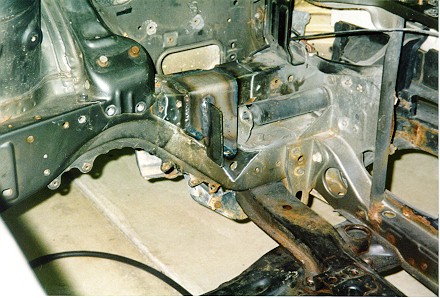 Motor plate mounting tabs